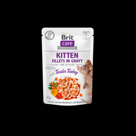 Brit Care Pouch Cat Kitten Fillets