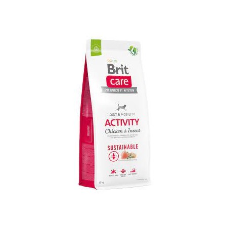 Brit Care Sustainable Activity Adult Chicken and Insect 12 kg