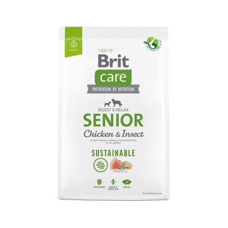 Brit Care Sustainable Senior Chicken and Insect 12kg