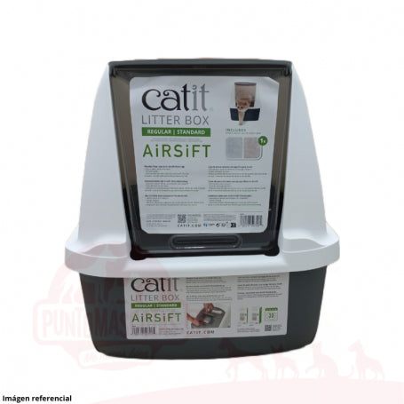 Baño AirSift Completo Gato Cerrado Gris