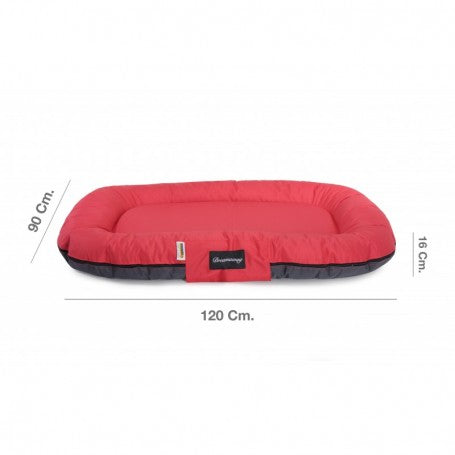 Cama Premium Dreamaway Urbana - Talla XXl (120X90X16 Cm) Rojo Bicolor