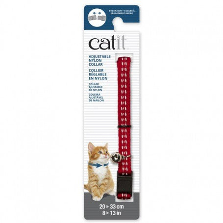 Catit Collar Reflectante Rojo