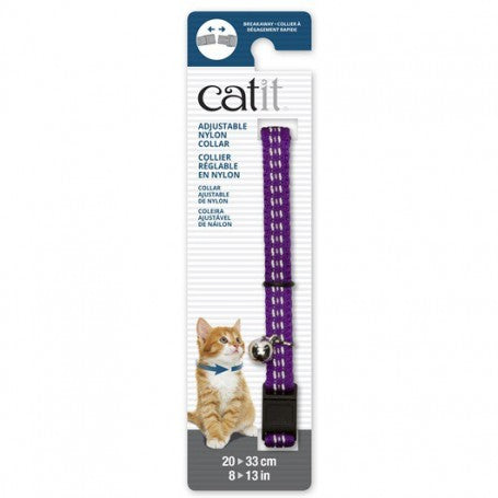 Catit Collar Reflectante Purpura