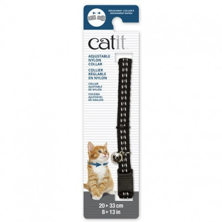 Catit Collar Reflectante Negro