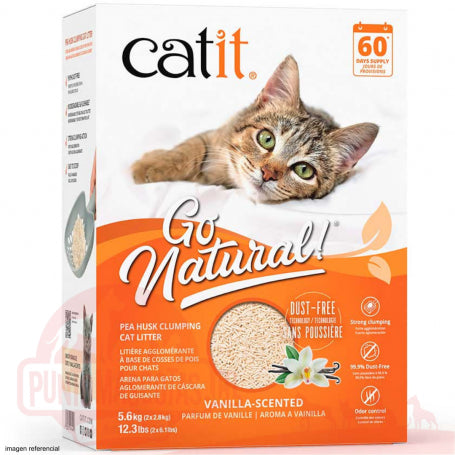 Catit Go Natural Arena Biodegradable Vainilla 5.6kg