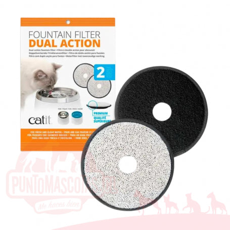Catit Repuestos Filtro Premium Fuente Acero