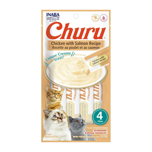Churu para gato sabor pollo/salmón 56 GR