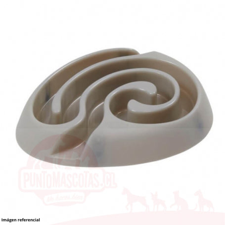 Comedero Laberinto grande Anti Ansiedad Gris