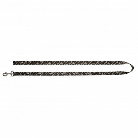 Correa Black/White Design Hueso Dogit L