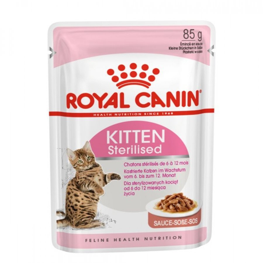 Royal Canin Kitten Sterilised alimento húmedo para gatos 85GR