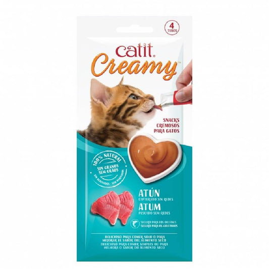 Catit Creamy atun snack para gatos 40 GR