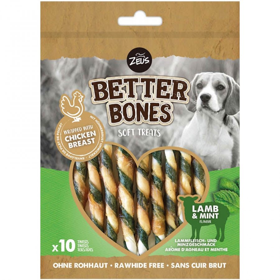 Better Bones Palitos envueltos sabor cordero con menta 219 GR