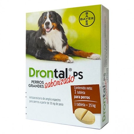 Drontal Plus Saborizado 35 kg 1 tableta