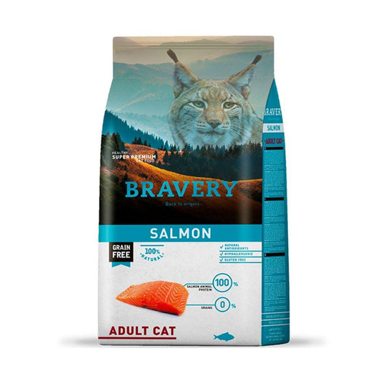Bravery Salmón Adult Cat alimento para gato