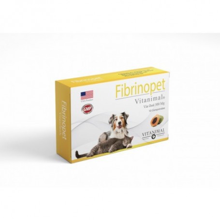 Fibrinopet 300 mg x 10 comprimidos