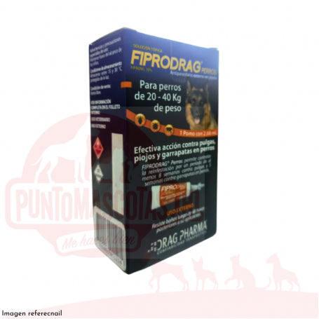 Fiprodrag Pipeta Perros de 20 a 40 kg