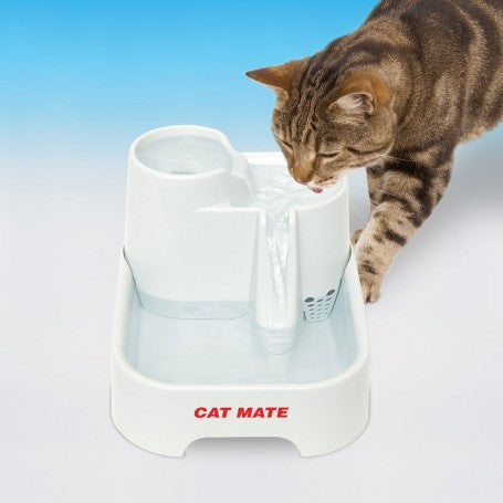 Fuente de Agua Cascada para Gatos y Perros Pequenos
