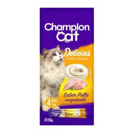 Golosina Champion Cat Delicias Pollo