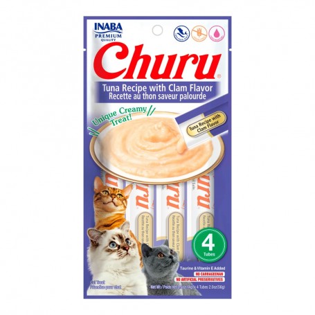 Golosina Churu Gato Atún con Almeja