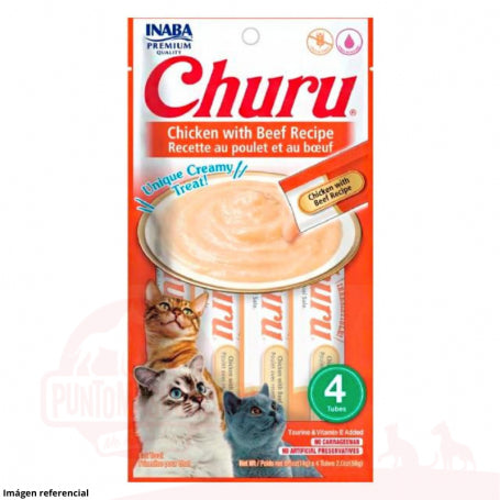 Golosina Churu Gato Pollo con Carne