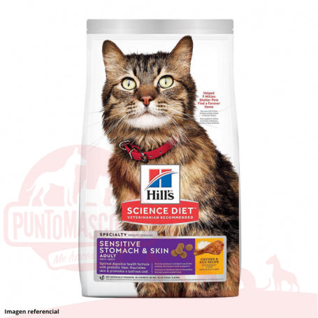 Hills Feline Adulto Estomago y Piel Sensibles 1.58 kg
