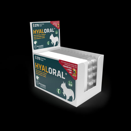 Hyaloral Razas pequeñas y medianas para perros 270 comp