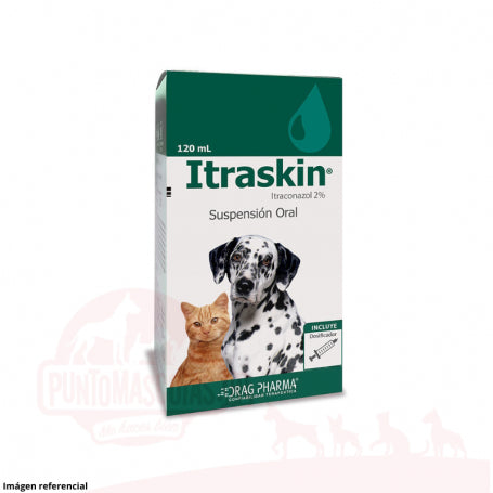 Itraskin 120ml Suspensión oral.