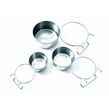 Karlie Flamingo Plato Acero Inoxidable Soporte Jaula, Ap.300 Ml
