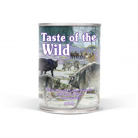 Lata Taste of The Wild Sierra Mountain Cordero 390g