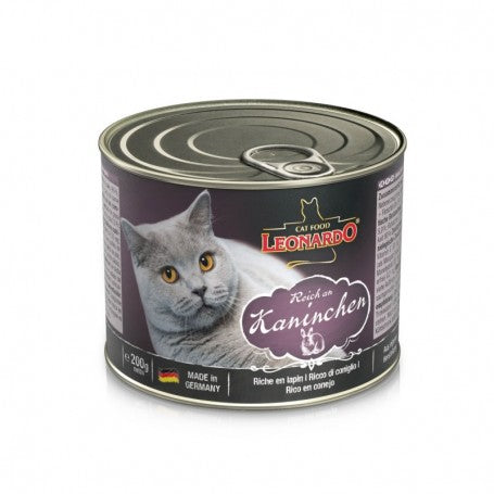 Leonardo Latas Quality Selection Conejo 0,2kg