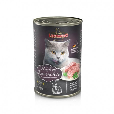 Leonardo Latas Quality Selection Conejo 0,4kg