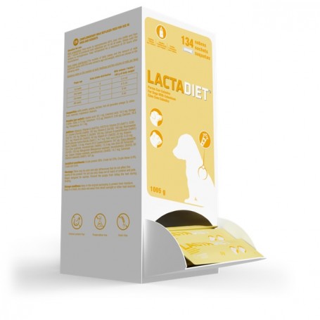 Pack Leche Lactadiet Calostro Perro 134 Sobres 7.5 g (Con Calostro)