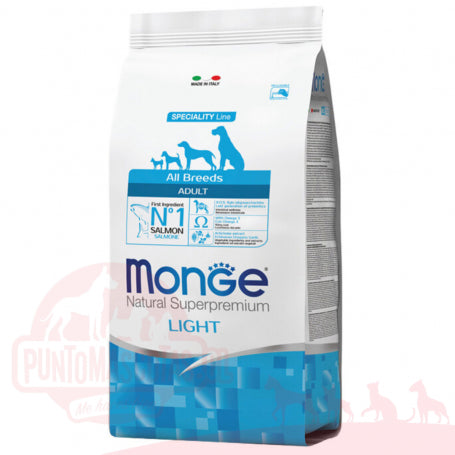Monge Adulto All Breeds Light 12kg