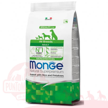 Monge All Breed Adult Rabbits 12 kg