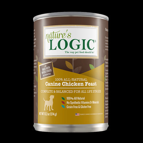 Natures Logic Perro Pollo 374g
