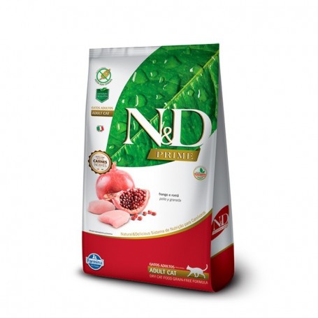 N&D Prime Feline Adult Pollo y granada 1,5KG