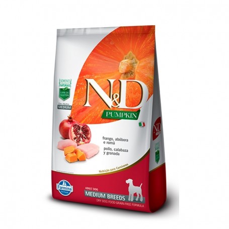 N&D Pumpkin Canine Adult Medium 10,1kg