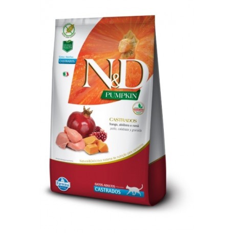 N&D Pumpkin castrados feline 1,5kg
