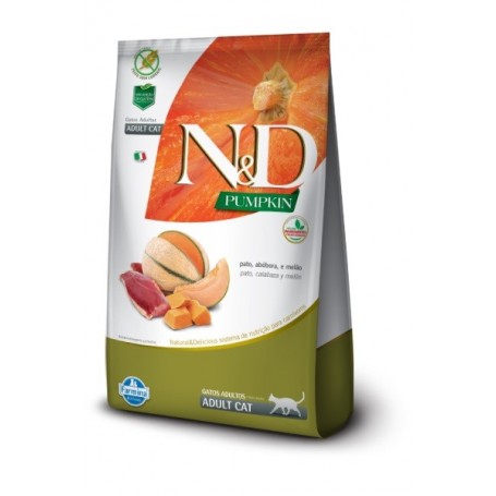 N&D Pumpkin feline PATO Y MELÓN 1,5kg