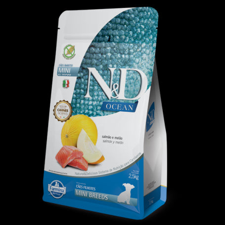 N&D Ocean Perro Puppy Mini Salmon y Melon 2.5kg