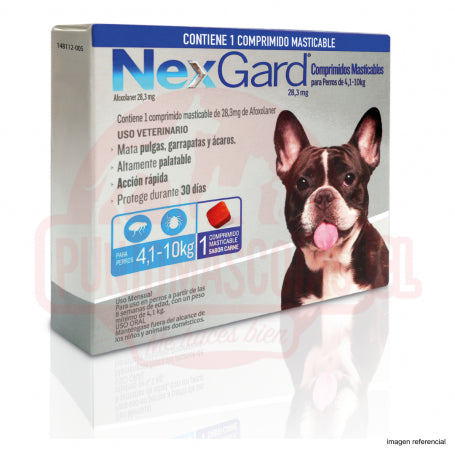 NexGard 1 Comprimido 4 a 10 Kg