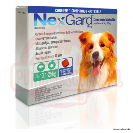 NexGard 1 Comprimido 10 a 25 Kg