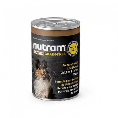 Nutram Total Grain Free Chicken & Turkey Canned 369grs  T23