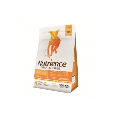 Nutrience Grain Free Adulto y Cachorro Pavo Pollo Arenque 2.5kg