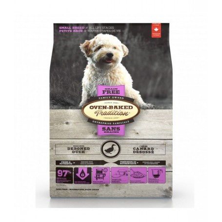 Oven Baked Perro Grain Free Razas Pequeñas Duck 2.27kg