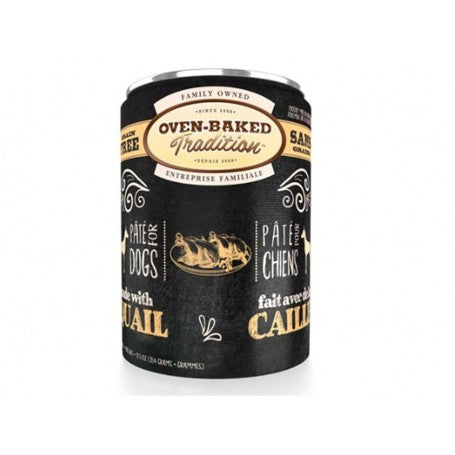 Oven Baked Perro Pate de Codorniz 354gr