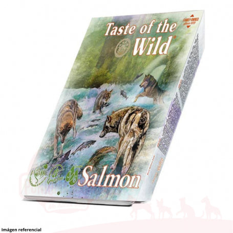 Pack 7 Alimento húmedo Taste Of The Wild Tray Tow Salmon