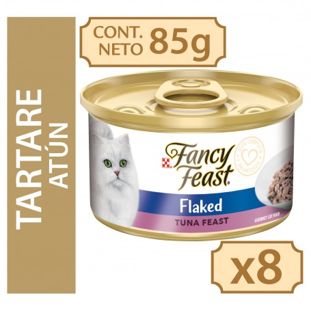 Pack Fancy Feast Tartare Atun 8 unidades