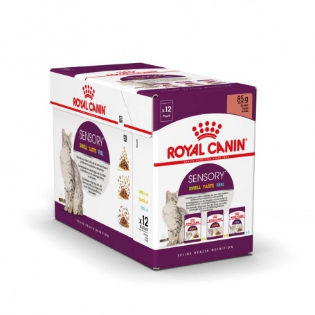 Pack Royal Canin Pouch Sensory Mix 85 grs x 12