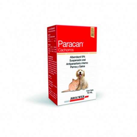 Antiparasitario Paracan Cachorros 15 ml